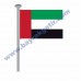 BİRLEŞİK ARAP EMİRLİKLERİ GÖNDER BAYRAK 50x75 ( EBAT SEÇİNİZ )